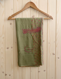 Waadi Light Green Sozni Work Stole