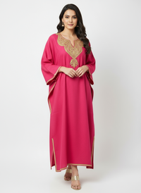 Masoom Pink Tilla Embroidery Work Pheran