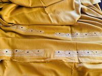 Premium Mustard  Winter Unstiched Suit with Tilaa Embroidery